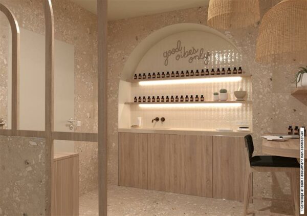 Projection 3D Salle de Bain 