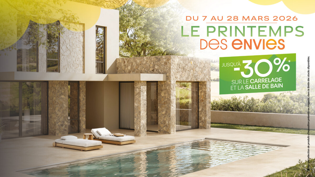 Opération commerciale groupement franchise carrelage