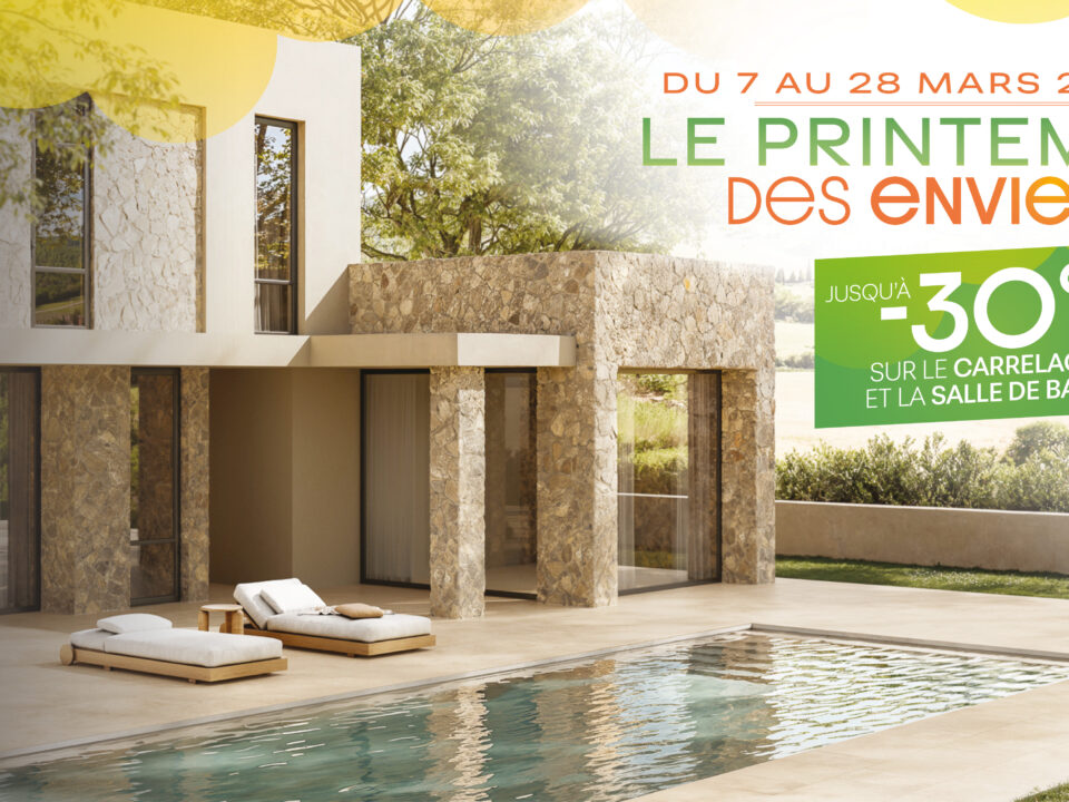 Opération commerciale groupement franchise carrelage