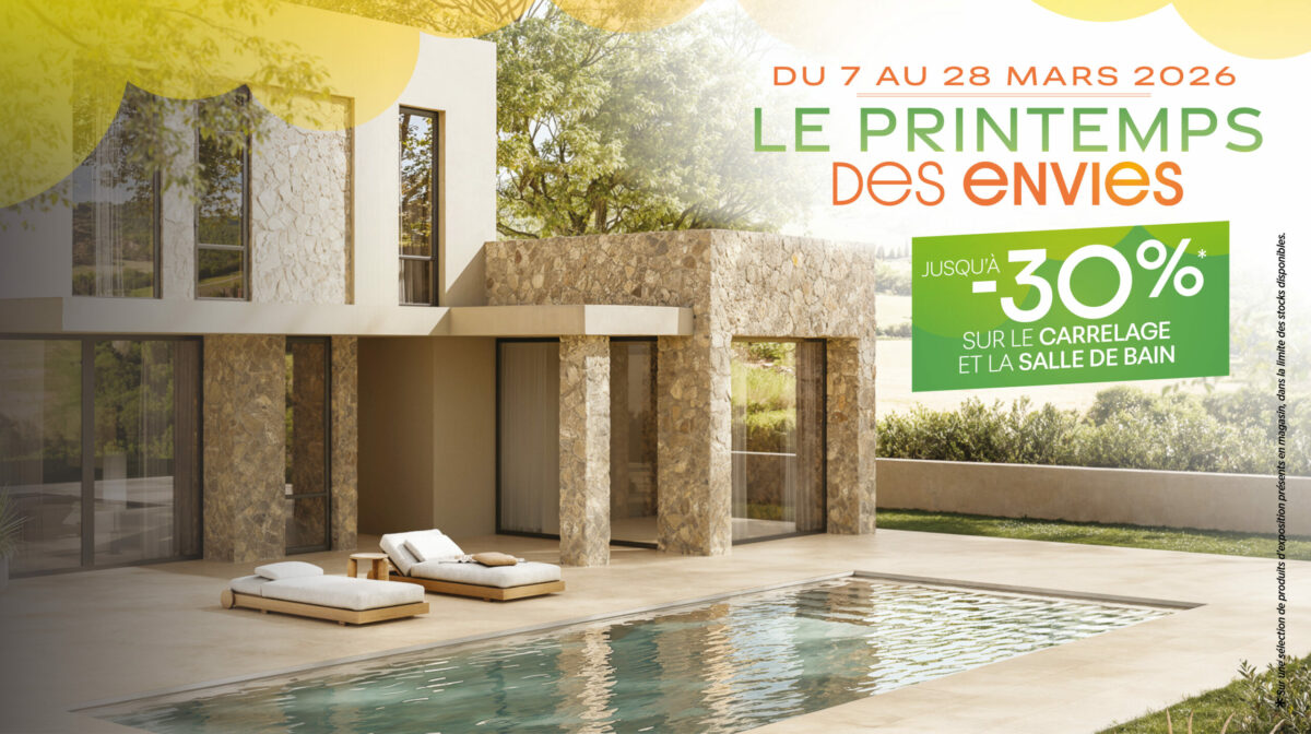 Opération commerciale groupement franchise carrelage